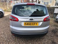 Begagnad Ford S-MAX Zetec 2010 Silver Minibuss