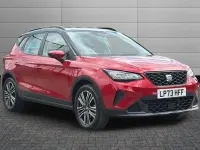 Used Seat Arona SE Technology 110 HP (80 kW) 2024 Desire red with black roof SUV