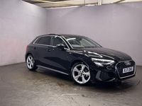 Used Audi A3 Sportback S-Line 110 HP (80 kW) 2021 Black Hatchback