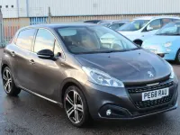 Used Peugeot 208 GT-line 2018 Grey Hatchback