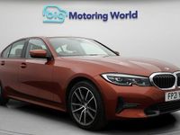 Used BMW 320 Sport Line 184 HP (135 kW) 2021 Orange Sedan