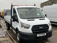 Used Ford Transit 130 HP (95 kW) 2021 White Cabriolet