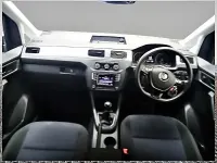 Begagnad VW Caddy Life 2019 Blå Minibuss