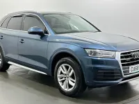 Used Audi Q5 190 HP (139 kW) 2018 Blue SUV