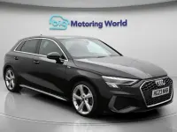 Used Audi A3 Sportback S-Line 150 HP (110 kW) 2023 Black Hatchback