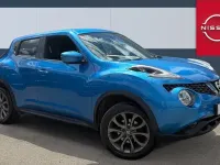 Used Nissan Juke Tekna 113 HP (83 kW) 2019 Blue SUV
