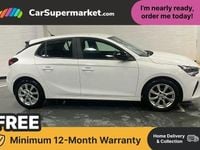 Used Vauxhall Corsa Design Edition 75 HP (55 kW) 2023 White Hatchback