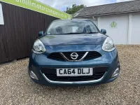Used Nissan Micra Acenta 80 HP (58 kW) 2014 Blue Hatchback