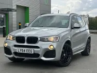 Used BMW X3 M Sport 2014 Silver SUV