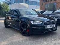 Used Audi S3 Sportback Advanced 300 HP (220 kW) 2016 Black Hatchback