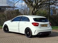 Used Mercedes A250 Premium 218 HP (160 kW) 2016 White Hatchback