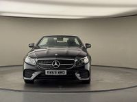 Used Mercedes E400 AMG line 340 HP (250 kW) 2019 Obsidian black Cabriolet