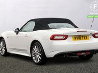 used Fiat 124 Spider CONVERTIBLE 1.4 Multiair Lusso Plus 2dr [Tobacco Leather, 3D Map Display, Cruise Control, LED Headlights, Rear Parking Camera, Rear Parking Sensors]