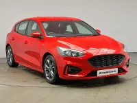 Used Ford Focus ST-Line 125 HP (91 kW) 2020 Red Hatchback