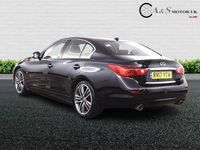 Used Infiniti Q50 Sport Tech 170 HP (125 kW) 2017 Black Sedan