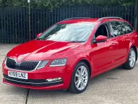 Used Skoda Octavia SE L 150 HP (110 kW) 2019 Red Estate