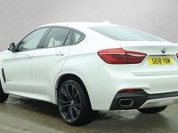 Used BMW X6 M Sport 258 HP (189 kW) 2018 White SUV