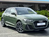 New Audi A1 Sportback S-Line 2026 Green Hatchback