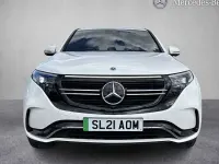 Used Mercedes EQC400 AMG line 300 kW (408 HP) 2021 White SUV