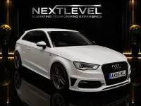Used Audi A3 S-Line 2016 White Hatchback