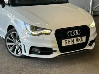 Used Audi A1 S-Line 2014 White Hatchback