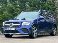 Used Mercedes GLB200 AMG Line Premium 150 HP (110 kW) 2020 Blue SUV