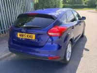 Used Ford Focus Titanium 120 HP (88 kW) 2015 Blue Hatchback