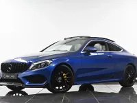 Used Mercedes C220 AMG Line Premium 2016 Blue Coupe