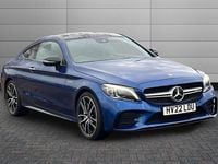 Used Mercedes C43 AMG Premium Plus 390 HP (286 kW) 2022 Spectral blue Coupe