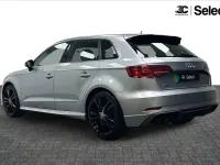 Used Audi A3 S-Line 150 HP (110 kW) 2017 Silver Hatchback