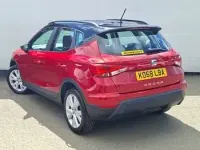 Used Seat Arona SE Technology 95 HP (69 kW) 2019 Red SUV