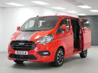 Used Ford Transit Custom Sport 185 HP (136 kW) 2021 Red Estate