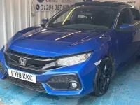 Used Honda Civic EX 126 HP (92 kW) 2019 Blue Hatchback