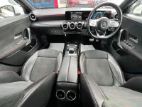 Used Mercedes A180 AMG line 2018 White Hatchback