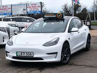 Used Tesla Model 3 75 kW (102 HP) 2021 White Sedan