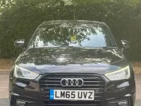Used Audi A1 S-Line 116 HP (85 kW) 2015 Black Hatchback
