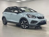 Begagnad Honda Jazz Hybrid 2022 Blå Halvkombi