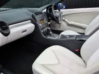 Used Mercedes SLK200 2009 Blue Cabriolet
