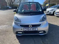 Used Smart ForTwo Cabrio 84 HP (61 kW) 2014 Silver Cabriolet