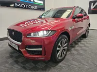 Used Jaguar F-Pace R-Sport 180 HP (132 kW) 2016 Red SUV