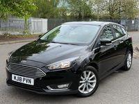 Used Ford Focus Titanium 120 HP (88 kW) 2018 Black Hatchback