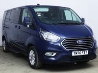 Used Ford Tourneo Custom Zetec 130 HP (95 kW) 2020 Blue Van