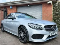 Used Mercedes C43 AMG Premium Plus 2017 Silver Coupe