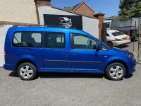 Used VW Caddy Maxi Life 102 HP (75 kW) 2015 Blue MPV