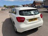 Used Mercedes A180 Sport Edition 109 HP (80 kW) 2015 White Hatchback
