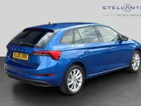 Used Skoda Scala SE L 148 HP (108 kW) 2020 Blue Hatchback