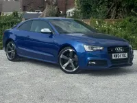 Used Audi S5 Black Edition 333 HP (244 kW) 2015 Blue Coupe