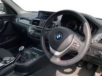 used BMW 118 1 SERIES HATCHBACK i [1.5] Sport 5dr [Nav/Servotronic] [ Media Package - Professional, Sport Leather Steering Wheel - Black Stitching, Sun Protection Glazing]