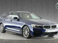 Used BMW 520 M Sport 187 HP (137 kW) 2019 Blue Estate