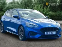 Used Ford Focus ST-Line X 150 HP (110 kW) 2021 Blue Hatchback